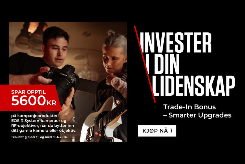 Canon innbyttekampanje